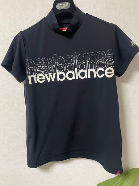 New balance Golf ニューバランス ゴルフ レディース バックスリット 半袖 モックネック 1