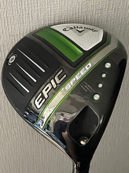 美品★キャロウェイ EPIC SPEED 9° ドライバー 1W ヘッドのみ 純正ヘッドカバー付き