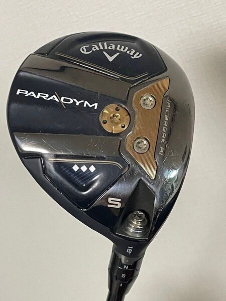 キャロウェイ パラダイム フェアウェイウッド ◆◆◆ PARADYM 5W フレックス6-S