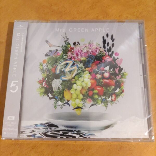 正規品 値下げ不可 新品未開封CD Mrs GREEN APPLE 5