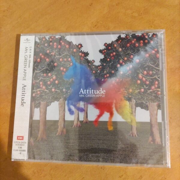 正規品 値下げ不可 新品未開封CD Mrs GREEN APPLE Attitude 通常盤