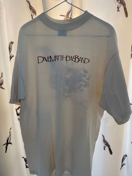 90s USA製 Dave Matthews Band 半袖 Tシャツ XL / 90年代 デイヴ マシューズ バンT ロック 白