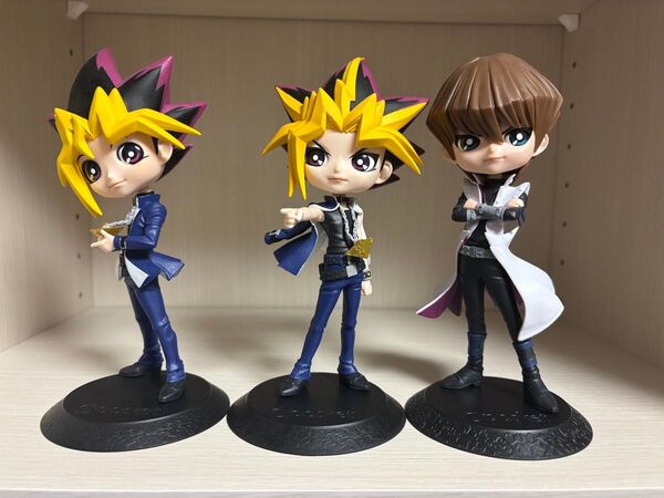 遊戯王 キューポッシュ フィギュア 武藤遊戯 海馬瀬戸