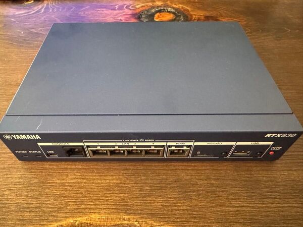 YAMAHA RTX830 VPN ルーター