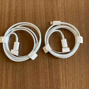 【純正品】Apple iPhone付属品 USB-C Lightningケーブル タイプC ライトニングケーブル 2本セット