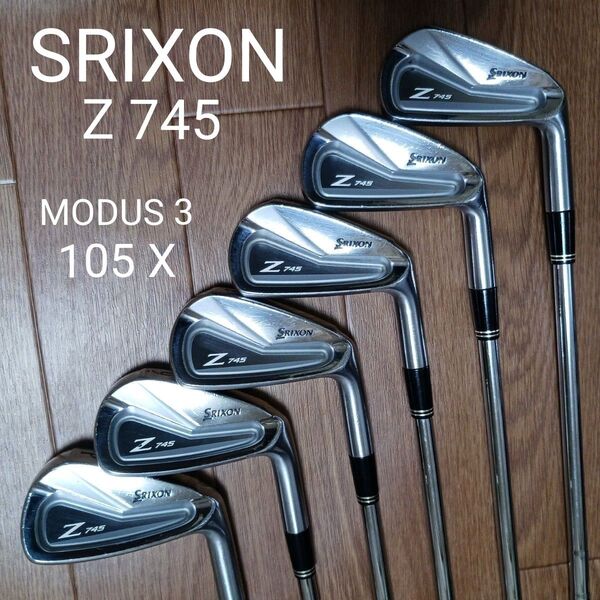 SRIXON Z745 FORGED IRON スリクソン Z745 フォージドアイアンセット モーダス3 105X (5~Pw)