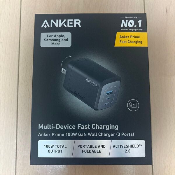 Anker Prime 100W GaN Wall Charger 未使用