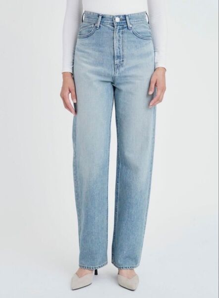 YANUK ヤヌーク Trick Denim ボーイズストレート LEA サイズ24