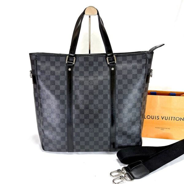 ルイヴィトン ダミエグラフィット タダオ N51192 ビジネスバッグ 2WAY LOUIS VUITTON トートバッグ