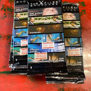 未開封新品　デッドストック　倉庫保管品　トレーディングカード　THE XFILES エックスファイル　SHOWCASE topps