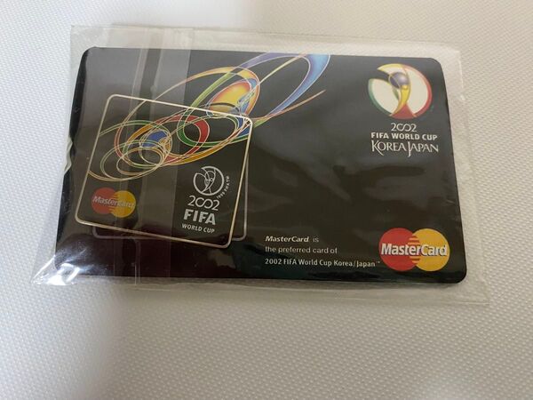 master card 2002 FIFA world cup オリジナル公式ピンバッジ ワールドカップ 日韓
