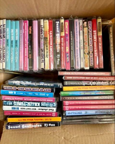DJ MIX DVDランダムセット 2010〜2019 10枚セット