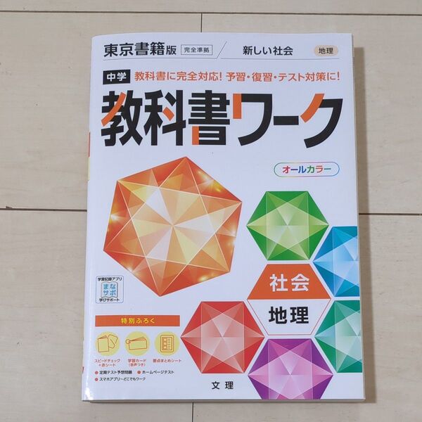 中学教科書ワーク 社会 地理