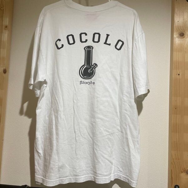 XLココロブランド ロゴ プリント 半袖 Tシャツ