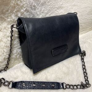ロンシャンKate Moss ケイトモス コラボ レザー チェーンショルダーバッグ