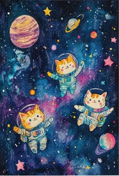 ダイヤモンドアート 30×40 ラウンドビーズ