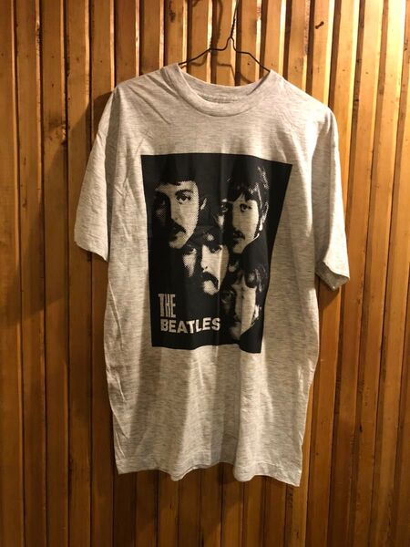 90s THE BEATLES プリント Tシャツ Mサイズ バンT ビンテージ ビートルズ ジョンレノン ポールマッカートニー