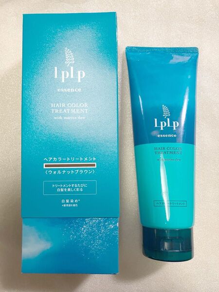 ルプルプ エッセンス カラートリートメント ウォルナットブラウン(ダークブラウン) 170g×2個セット 未使用 未開封