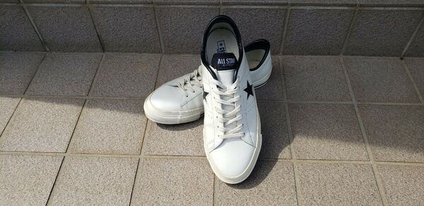 CONVERSE コンバース ONE STAR ワンスター ブラック ホワイト 白 黒 US10.5 29センチ