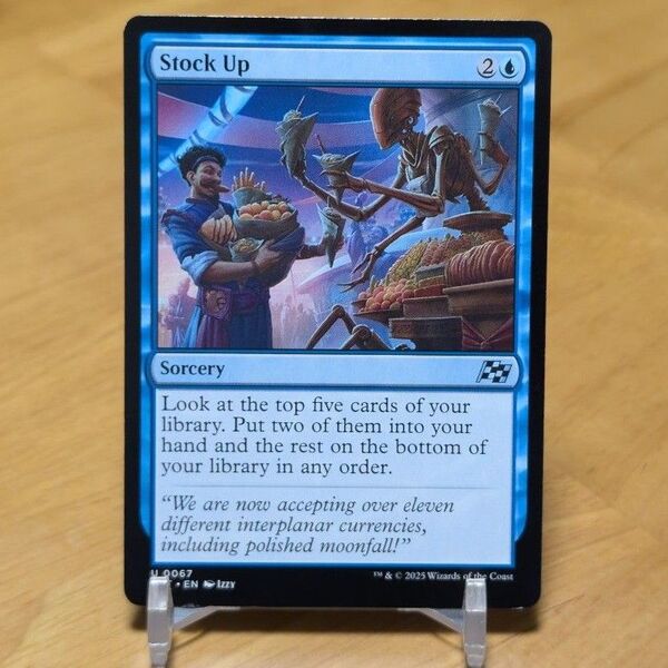 【MTG】食糧補充/Stock Up 英語版ノンFoil