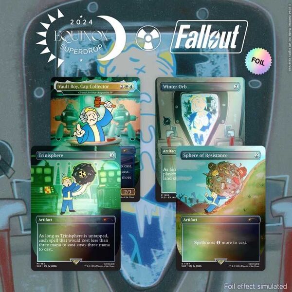 【MTG】Secret Lair Fallout: Vault Boy カード未開封 Foil版