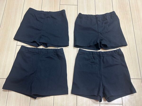ユニクロ オーバーパンツ 4枚セット まとめ売り 女の子 110cm