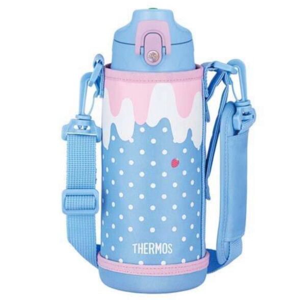 新品 サーモス 真空断熱 2way ステンレスボトル 0.8L FJJ-801WF BLP ブルーピンク 保冷保温 THERMOS