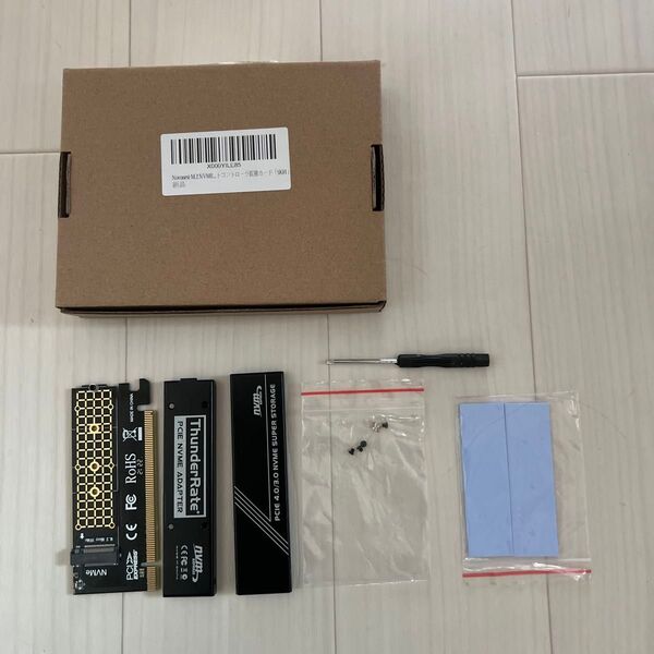 Novonest M.2 NVME SSD to PCIE 4.0アダプター