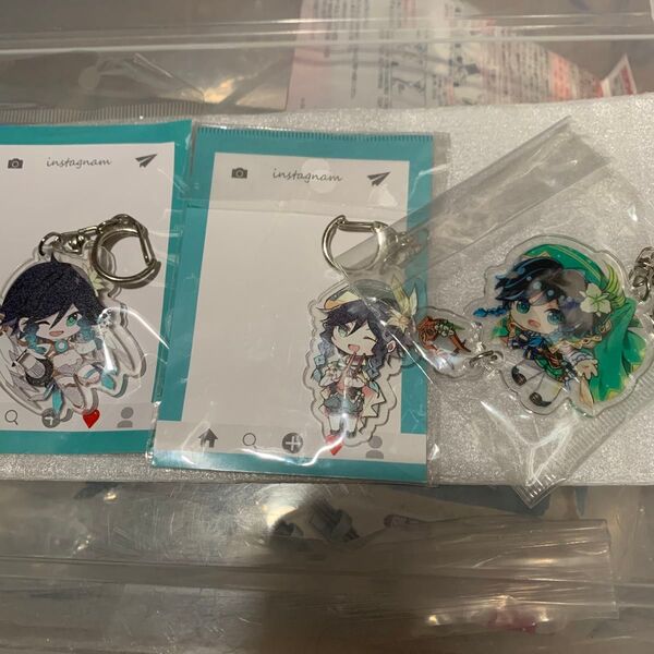 【未開封】原神 ウェンティ アクリルキーホルダーまとめ売り