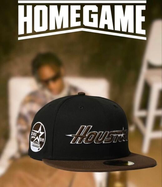 新品未使用 HOMEGAME別注 ヒューストンアストロズ NEW ERA 59FIFTY ニューエラ トラヴィススコット
