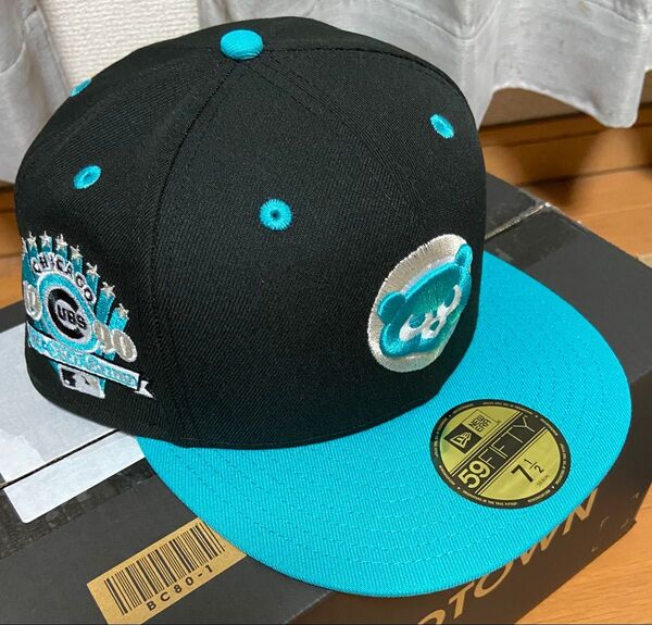限定ティファニーカラー オンスポッツ別注 新品未使用 シカゴカブス ニューエラ NEWERA 59fifty ヤンキース