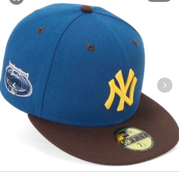 珍配色 黄ロゴ 新品 ヤンキース ニューエラ NEWERA 59fifty メッツ ドジャース ザキャップ thecap