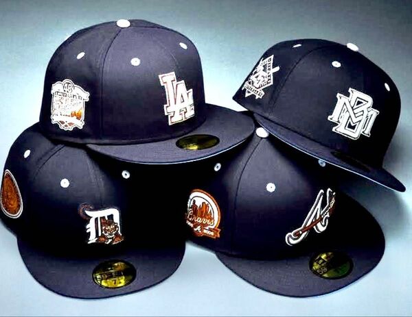 東京店舗限定 新品未使用 ザキャップ アトランタブレーブス ニューエラ NEWERA 59fifty ヤンキース ドジャース