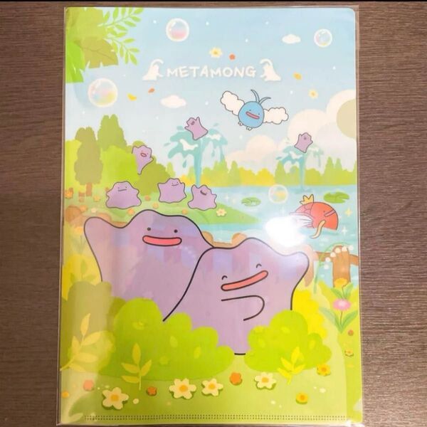 メタモン ポップアップ 韓国 ポケモンタウン クリアファイル