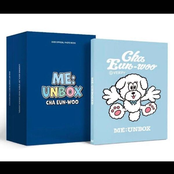 2025 CHA EUN-WOO PHOTO BOOK ME : UNBOX
