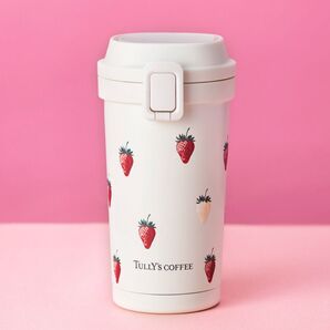 TULLY'S COFFEEストロベリータンブラー いちごタンブラー 新品箱付き タリーズコーヒータンブラー苺