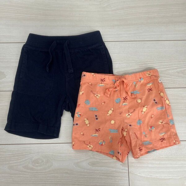 GAP 子供用 短パン ハーフパンツ 男の子 2枚セット 90cm 夏