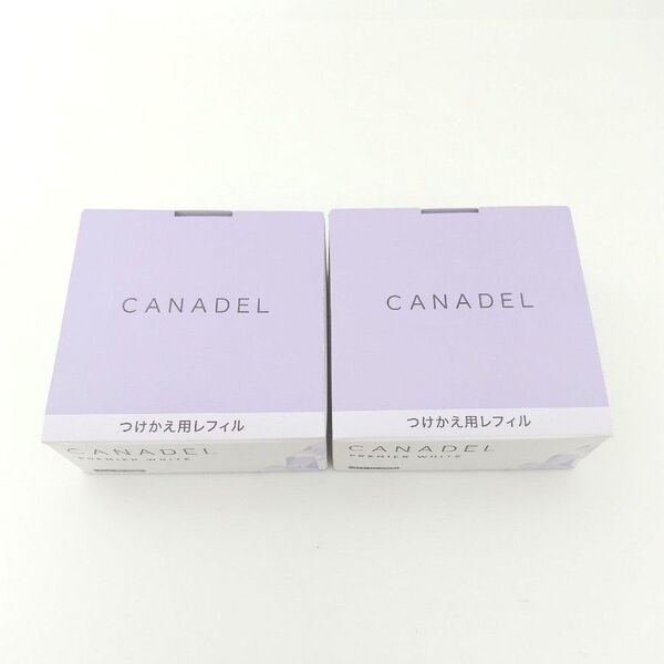 【2個】 カナデル プレミアホワイト つけかえ用レフィル 58g
