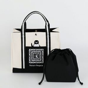 【新品未開封】紀ノ国屋 Suicaのペンギン ランチバッグ ブラック