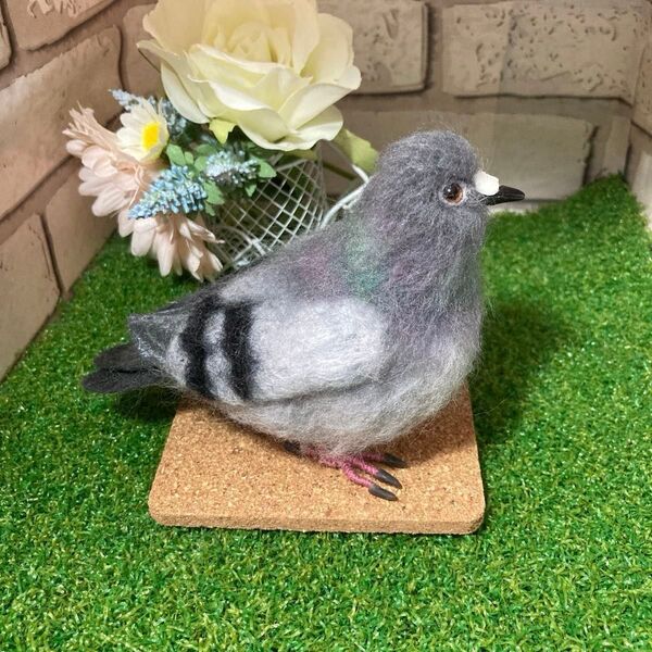 羊毛フェルト カワラバト