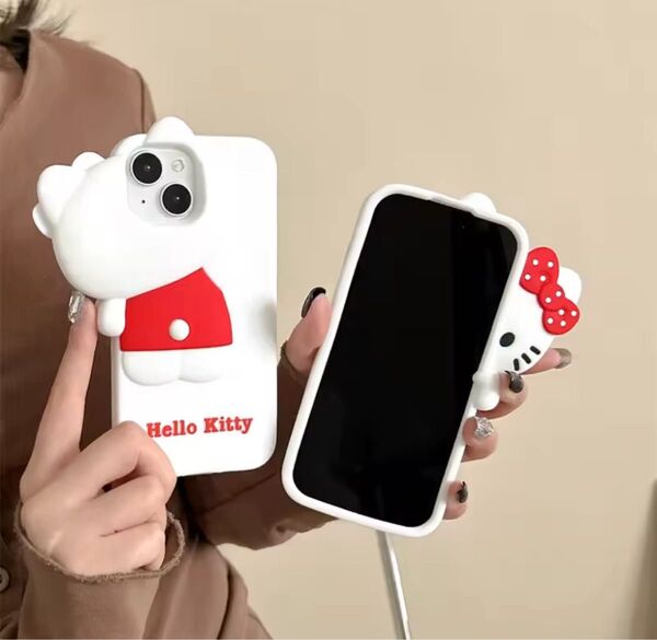 ハローキティ iPhoneケース iPhone15 スマホケース