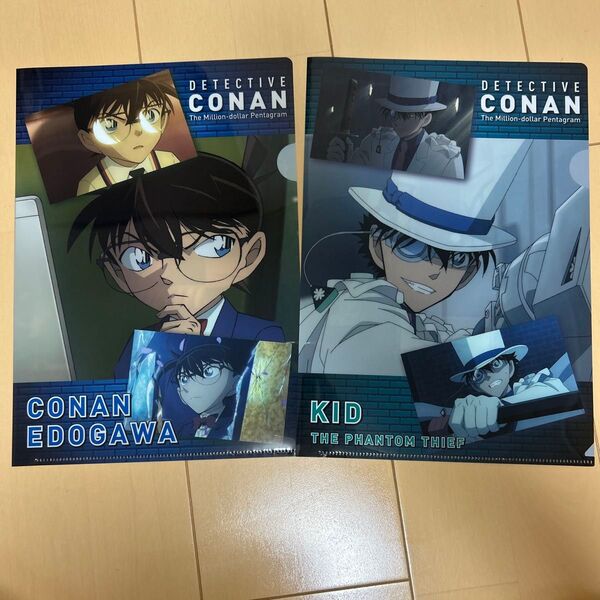 名探偵コナンくら寿司 A4クリアファイル 江戸川コナン 怪盗キッド