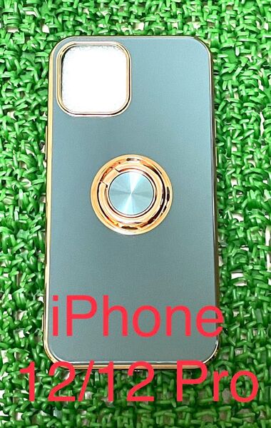 iPhone 12/12 Pro ケース TPUリング付き iphoneケース車載ケース - 034