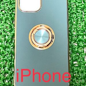 iPhone 13 mini ケース TPUリング付き iphoneケース車載ケース - 034