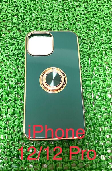 iPhone 12/12 Pro ケース TPUリング付き iphoneケース車載ケース - 234