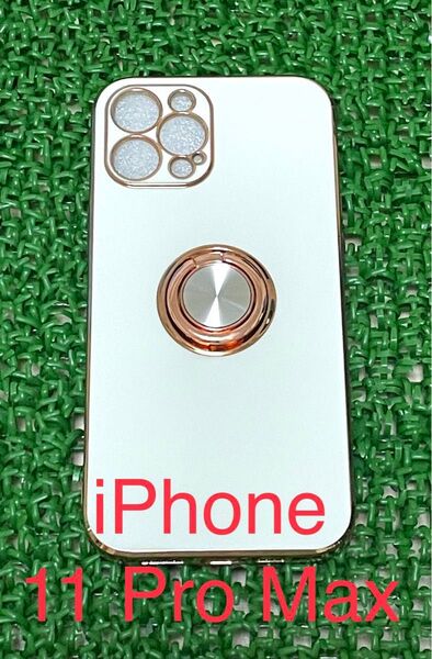 iPhone 11 Pro Max ケース TPUリング付き iphoneケース車載ケース - 009