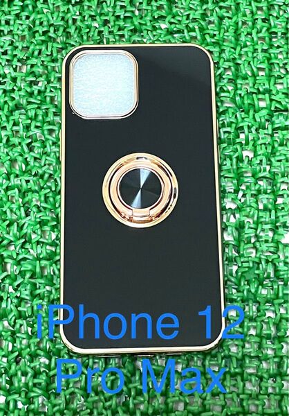 iPhone 12 Pro Max ケース TPUリング付き iphoneケース車載ケース - 112