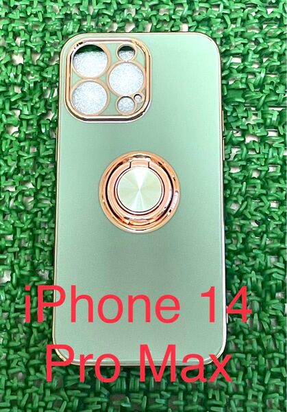iPhone 14 Pro Max ケース TPUリング付き iphoneケース車載ケース - 011