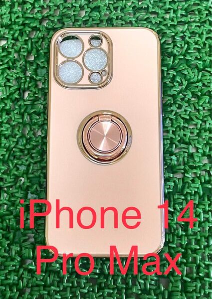 iPhone 14 Pro Max ケース TPUリング付き iphoneケース車載ケース - 044