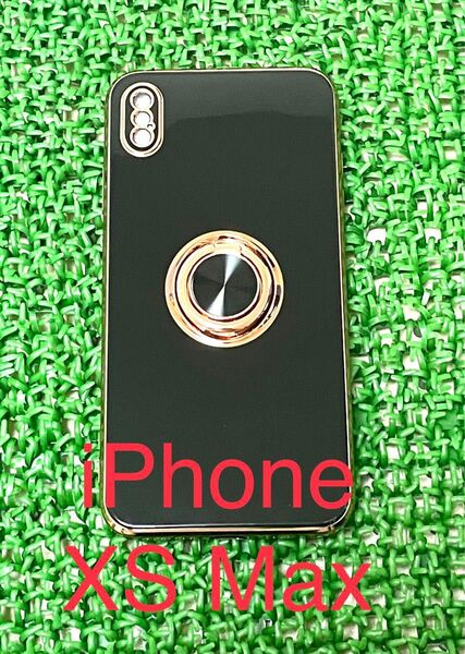 iPhone XS Max ケース TPUリング付き iphoneケース車載ケース - 014
